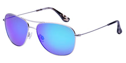 B247-17 Silver Frame | Blue Hawaii Lens