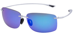 B443-05CM Crystal Matte Frame | Blue Hawaii Lens