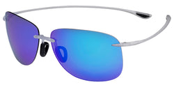 B445-05CM Crystal Matte Frame | Blue Hawaii Lens