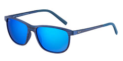 Dark Navy Stripe Frame | Blue Hawaii Lens