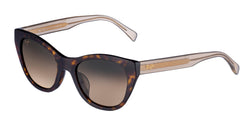 HS820-10E Tortoise With Transparent Tan Temples Frame | HCL Bronze Lens