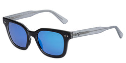 B822-02MG Black With Grey Frame | Blue Hawaii Lens