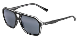 Black Gloss With Crystal Interior Frame | NEUTRAL GREY Lens