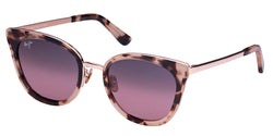 Pink Tortoise With Rose Gold Frame | Maui Rose Lens