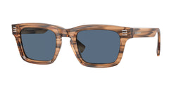 Brown Frame | Dark Blue Lens