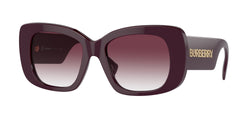 Bordeaux Frame | Clear Gradient Dark Violet Lens