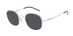 Shiny White / Black Frame | Dark Grey Lens