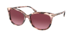 Rose Pearl Tortoise Frame | Burgundy Gradient Lens