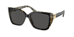 Bi - Layer Black / Amber Tortoise Frame | Dark Grey Solid Lens