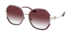 Transparent Burgundy Frame | Burgundy Clear Gradient Lens