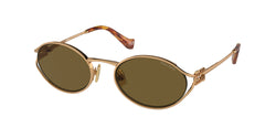 Brass Gold Frame | Dark Brown Lens