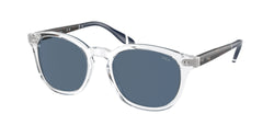 Shiny Crystal Frame | Dark Blue Lens