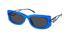 Crystal Electric Blue Frame | Dark Grey Lens