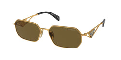 Matte Gold Frame | Dark Brown Lens