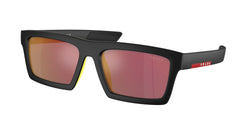 Matte Black Frame | Dark Grey Mirror Red Lens