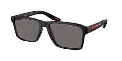 Black Rubber Frame | Dark Grey Polarized Lens