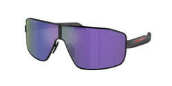 Black Frame | Dark Blue Mirror Violet Lens