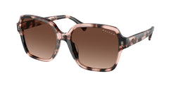 Shiny Pink Havana Frame | Polar Gradient Brown Lens