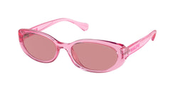 Shiny Trasparent Pink Frame | Pink Lens