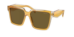 Ocher / Crystal Grey Frame | Dark Brown Lens