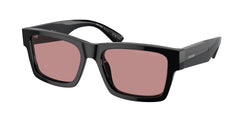 Black Frame | Fucsia Crystal Lens