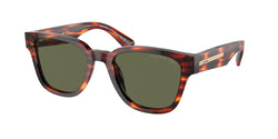 Havana Red Frame | Green Polar Lens