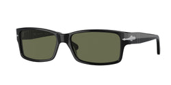 95/58 Black Frame | Green Polarized Lens