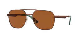 112453 Shiny Brown Frame | Light Brown Lens