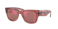 66372K Transparent Pink Frame | Red Lens