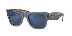 6638O4 Transparent Dark Blue Frame | Blue Lens