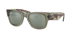 66355C Transparent Green Frame | Silver Lens