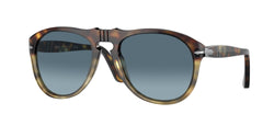 1158Q8 Tortoise Spotted Brown Frame | Azure Gradient Blue Lens