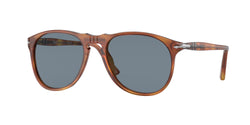 96/56 Terra DI Siena Frame | Light Blue Lens