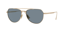 800056 Gold Frame | Light Blue Lens