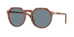 96/56 Terra DI Siena Frame | Light Blue Lens