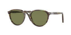 11564E Striped Green Frame | Light Green Lens