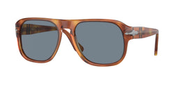 96/56 Terra Di Siena Frame | Light Blue Lens