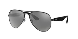 006/6G Matte Black Frame | grey mirror silver Lens