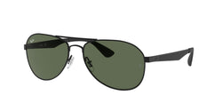 006/71 Matte Black Frame | Green Classic Lens