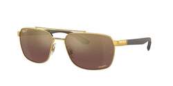 001/6B Arista Frame | Purple/Gold Lens