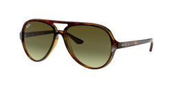 710/A6 Light Havana Frame | Green Gradient Lens