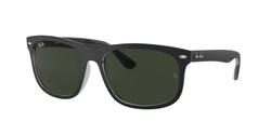 605271 Black ON Transparent Frame | Green Lens