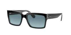 12943M Black ON Transparent Frame | Blue Gradient Lens