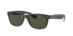 646231 Rubber Black ON Black Frame | Green Classic G-15 Lens