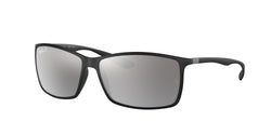 601S82 Matte Black Frame | grey mirror gradient silver Lens