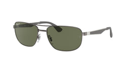 029/9A Matte Gunmetal Frame | green Lens