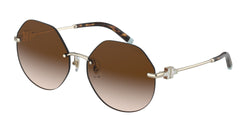 60213B Pale Gold Frame | Brown Gradient Lens