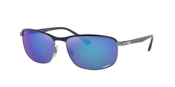 92044L Blue ON Gunmetal Frame | Grey/Blue Lens