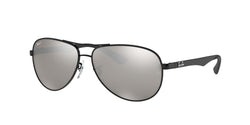 002/K7 Black Frame | Polarized Grey Mirror Lens