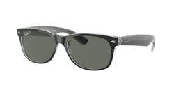 605258 Black ON Transparent Frame | Polarized Green Classic G-15 Lens